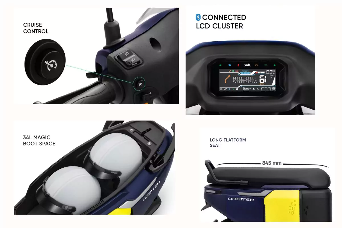 TVS Orbiter Electric Scooter